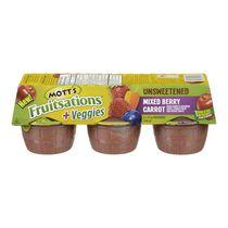 Mott's Fruitsations +Veggies Unsweetened Mixed Berry Carrot Fruit and Veggie Snack