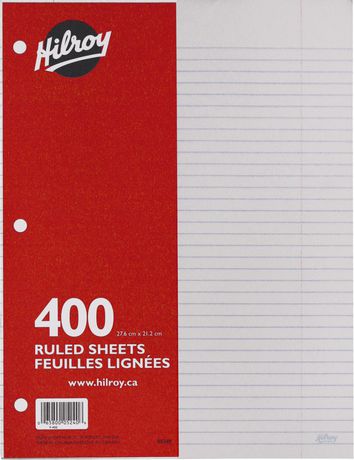 Refill Paper Ruled