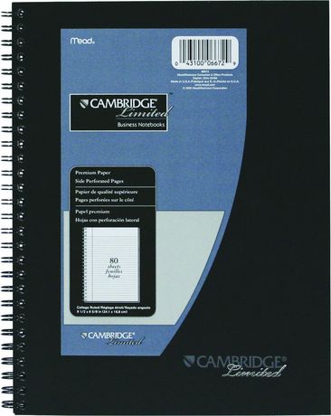 Limited Business Refillable Notebook