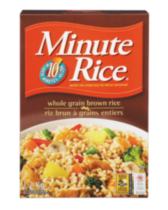 Minute Rice Whole Grain Brown Rice