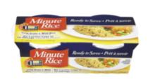 Minute Rice Cups - Long Grain & Wild Rice - Chicken Flavour