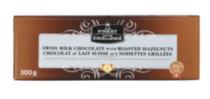 Our Finest Swiss Milk Chocolate Bar With Roasted Hazelnuts