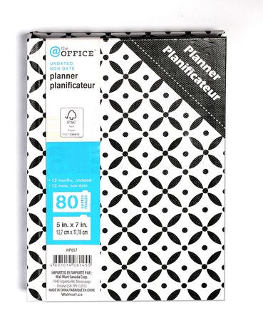 Fashion Undated Planner
