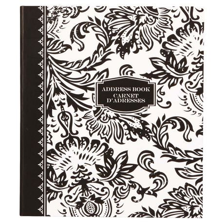 3-Ring Bound Address Book