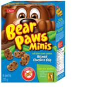Dare Bear Paws Minis Oatmeal & Chocolate Chip Cookies