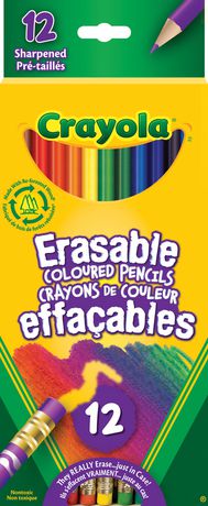 Erasable Coloured Pencils