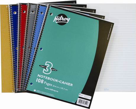 3 Subject Notebook
