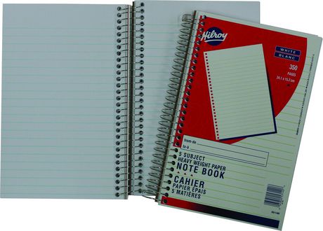 Coil Notebook 5 Subject