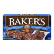 Baker's Unsweetened Chocolate