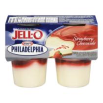 JELL-O Refrigerated Strawberry Cheesecake
