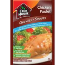 Club House Chicken 25% Less Salt Gravy Mix