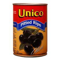 Unico Med Black Pitted Olives
