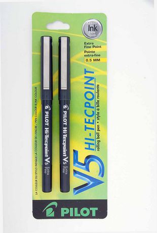 Hi-Tecpoint V5 Ball Pen - Black