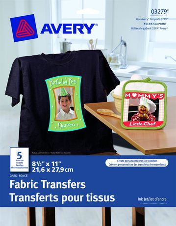 Ink Jet Dark T-Shirt Transfers