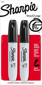 Chisel Tip Permanent Markers