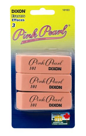 Pink Pearl Erasers