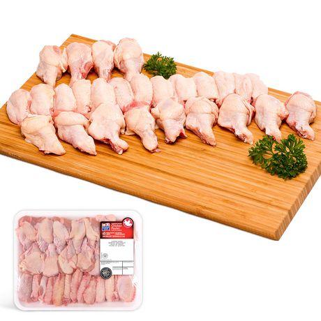 Maple Leaf Air Chilled Split Chicken Wings