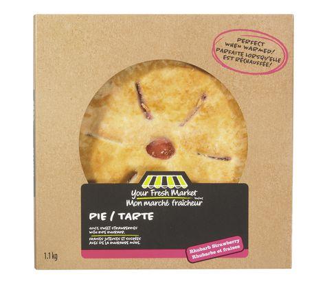 Your Fresh Market Rhubarb Strawberry Pie