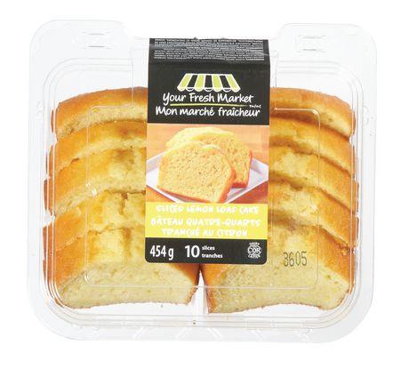 Your Fresh Market Sliced Lemon Loaf Cake