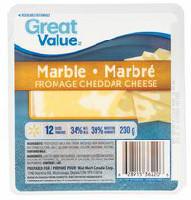 Great Value Marble Cheddar Cheese