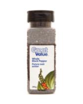 Great Value Whole Black Pepper