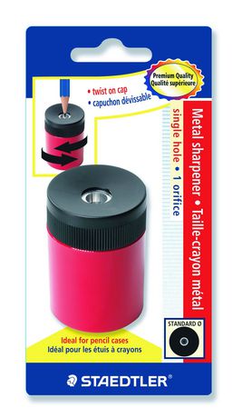 Metal Sharpener - Round Container