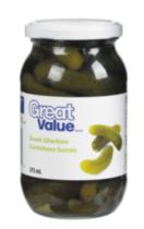 Great Value Sweet Gherkins Pickles