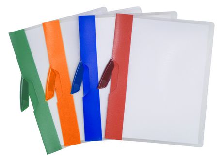 Swing Clip Report Cover with Stripe