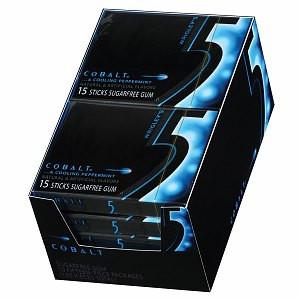 5 Cobalt Cooling Peppermint Gum