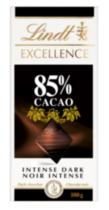 Lindt Excellence 85% Cacao Dark Chocolate Bar