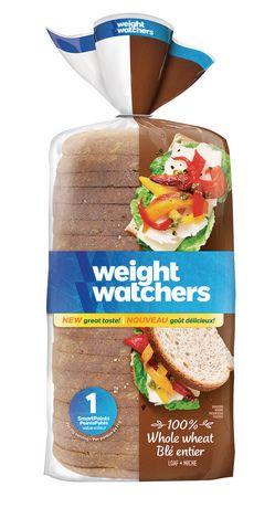 Weight Watchers 100% Whole Wheat Bread