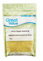 Great Value Lemon Pepper Seasoning