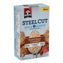 Quaker Steel Cut Brown Sugar Cinnamon Quick Cook Oatmeal