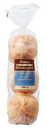 The Bakery White Kaiser Buns