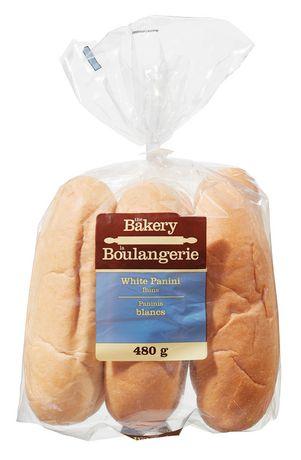 The Bakery White Panini Buns