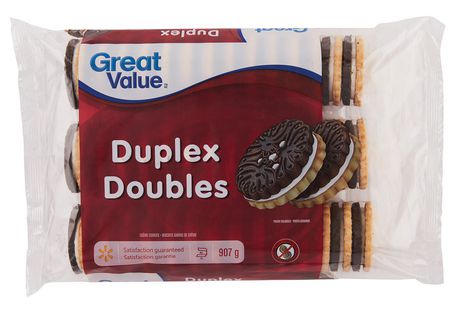 Great Value Duplex Crème Cookies