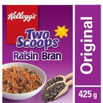 Kellogg's Two Scoops Raisin Bran Cereal 425g