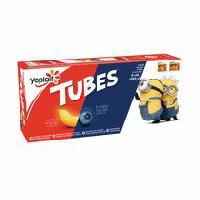 Tubes by Yoplait Despicable Me3 Peach/Blueberry Yogurt