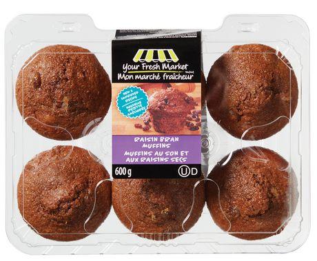 Your Fresh Market Raisin Bran Muffins