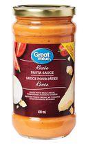 Great Value Rosée Pasta Sauce