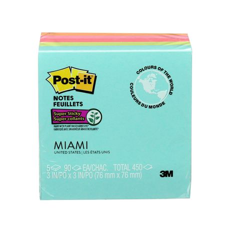 Post-it Super Sticky Notes
