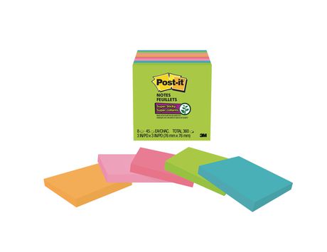 Post-it Super Sticky Notes
