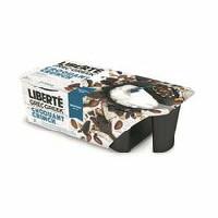 Liberté Greek Crunch Coconut Yogourt Dark Chocolate & Honey Roasted Almonds 2% M.F.