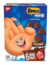 Christie Cookies The Emoji Movie Cocoa Snakpaks