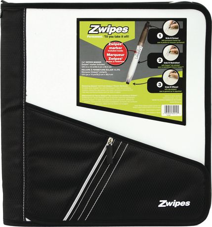 ZWIPES® Zipper Binder