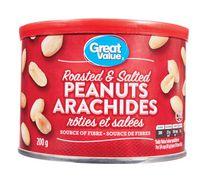 Great Value Roasted & Salted Peanuts