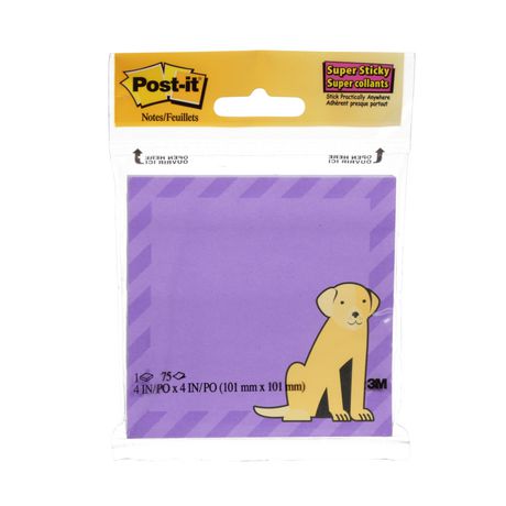 Post-it Super Sticky Notes