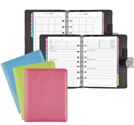 Mom Solution Set Vinyl Refillable Dated Planner