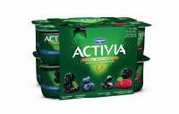 Activia Blackberry/Blueberry/Blackcurrant/Berries 2.9% M.F. Probiotic Yogurt