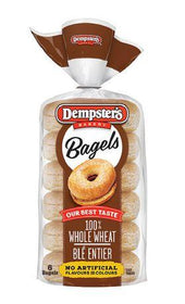 Dempster's 100% Whole Wheat Bagels